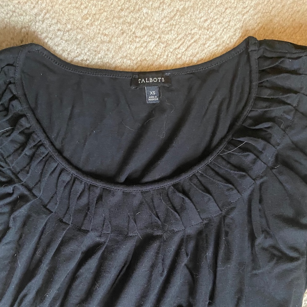 Black Talbots jersey dress